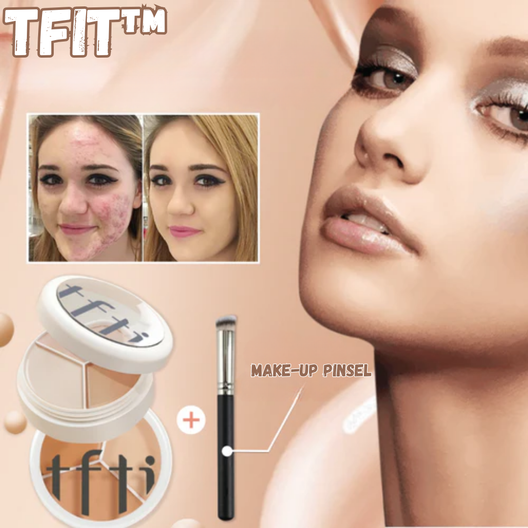 Tfit™ – Three-color concealer for flawless, natural & radiant complexion smooth coverage [1 + 1 Free]