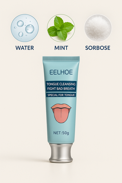 Tongue Cleaner | Fresh Breath Support | Probiotic Oral Care Gel | FreshSeal