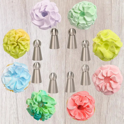 CakeOver™ – Stainless Steel Cake Decorating Set [4 + 4 Free]