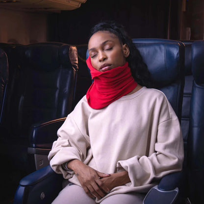Travel Pillow Neck Wrap | Prevent Neck Pain | Wrap Around Support Design | RestWrap