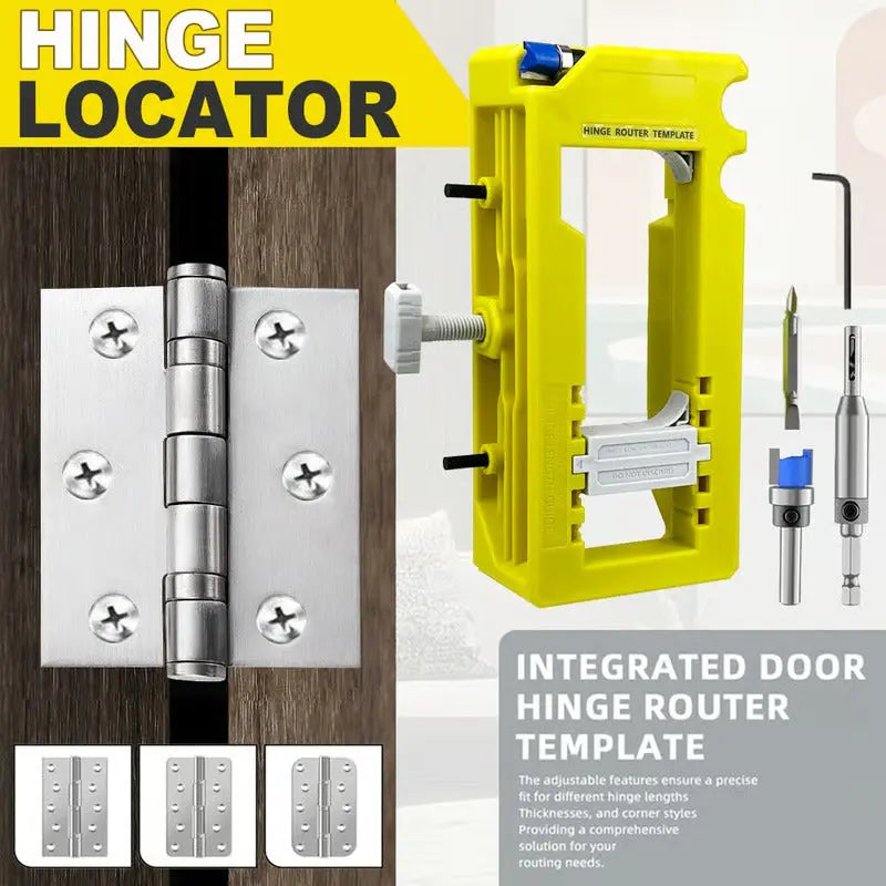 HingeRoute™ – For precise & easy installation of round and square hinges [50% Off]