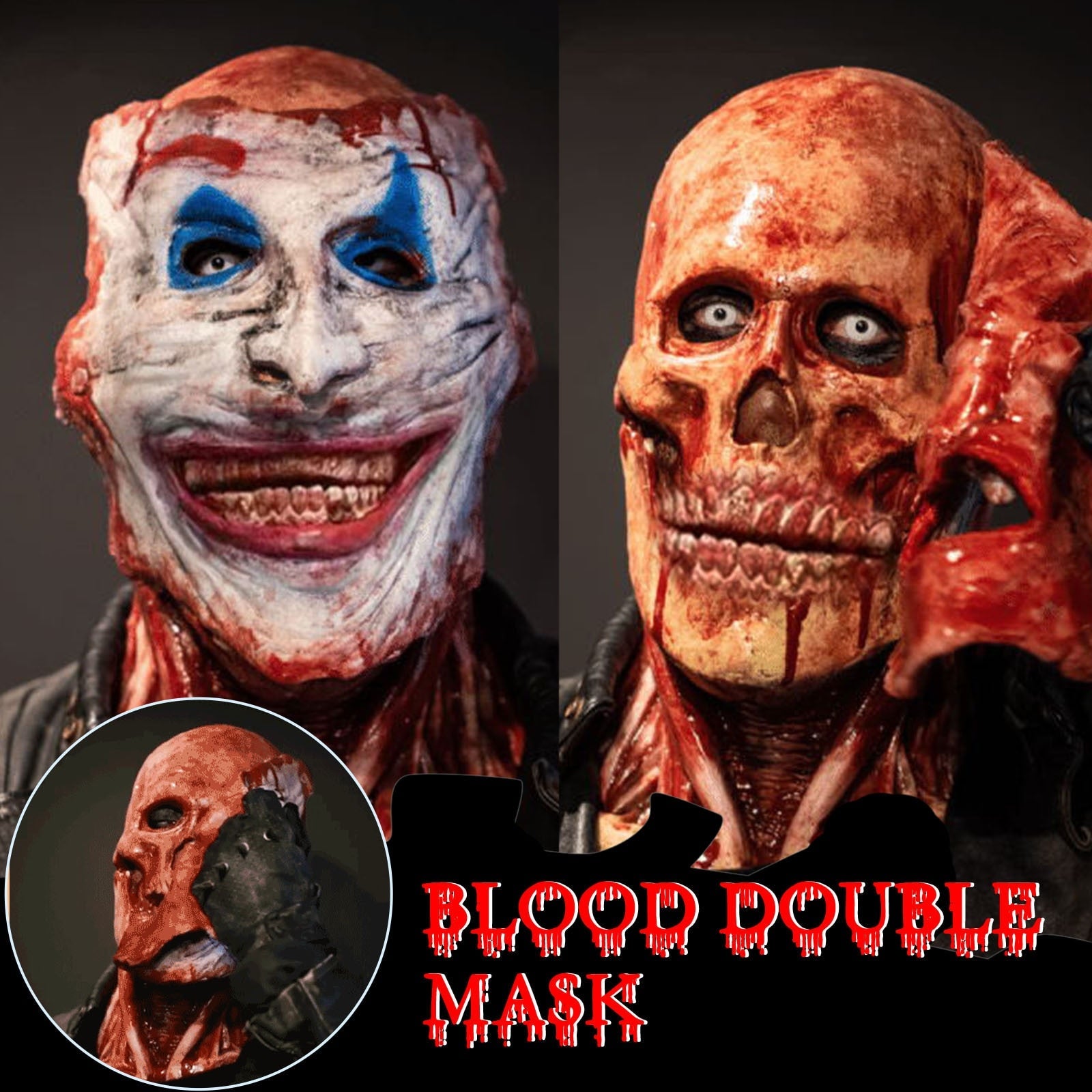 Skinless™ – Double Layered Halloween Mask for Adults [50% Off]