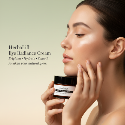 Under Eye Cream | Brightening & De-Puffing | Hydrating Firm Care | HerbaLift