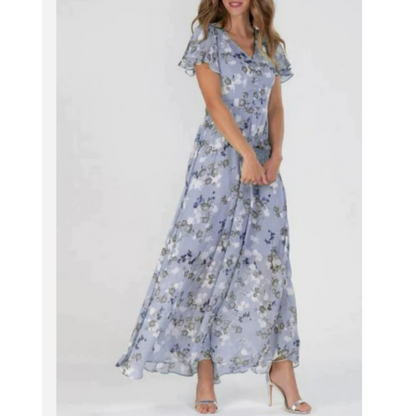 Light Floral Maxi Spring Dress