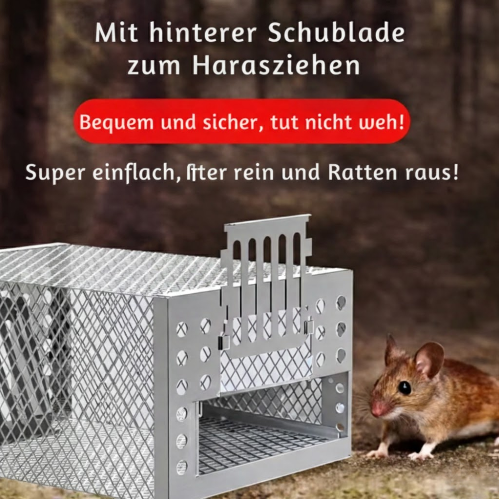 Automatic Mouse Trap – Galvanized Steel Multi-Catch for Up to 10 Mice