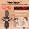 Cordless Pulse Massager for Neck Shoulders and Back Relaxation