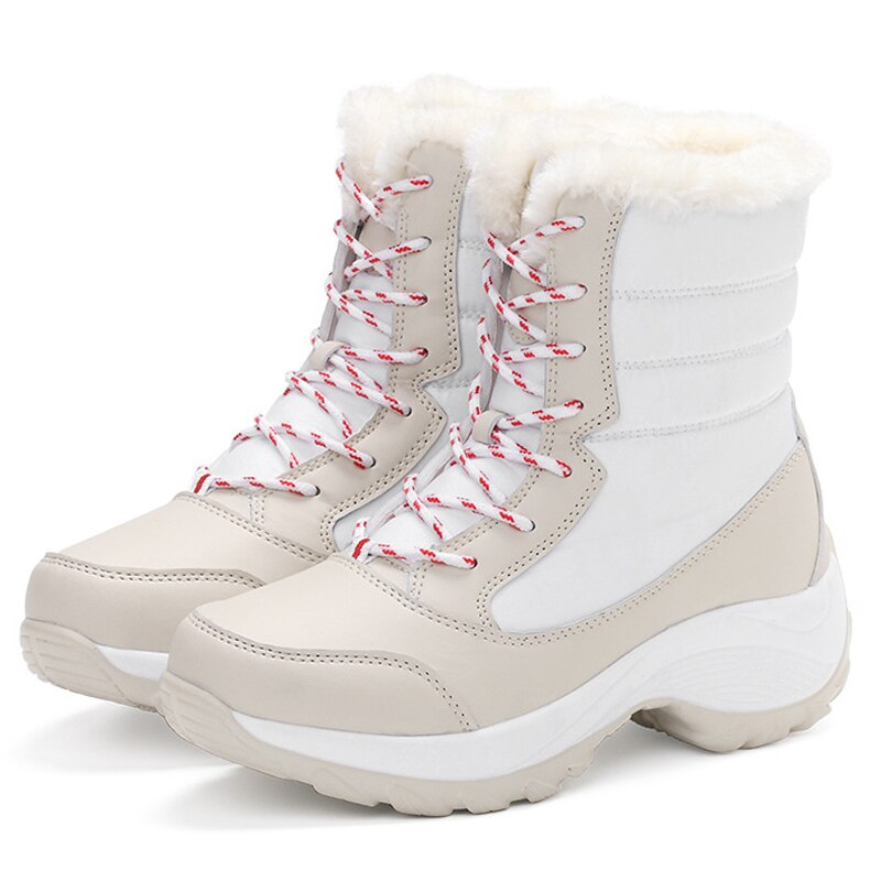 Women’s Warm Winter Boots with Outdoor Snow Tread