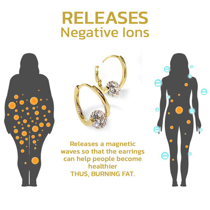 Wellness Earrings | Magnetic Circulation Support | Elegant Design | Luxe