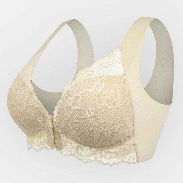 Seamless Front Closure Comfort Bra – Breathable & Wire-Free