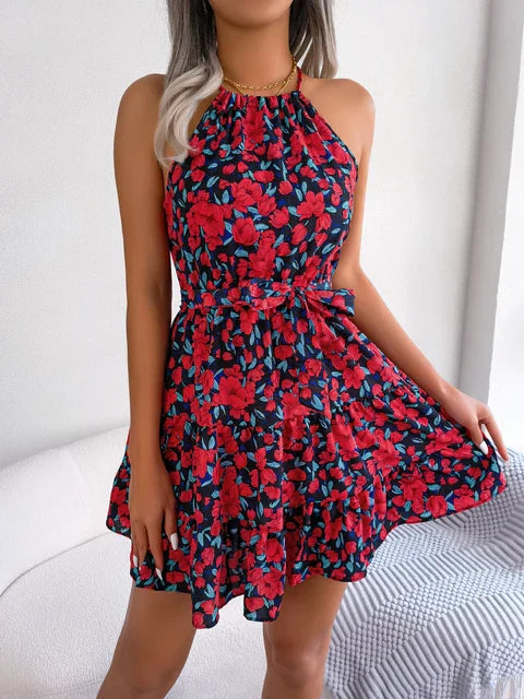 Flowy Floral Dress for Women