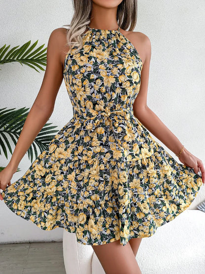Flowy Floral Dress for Women