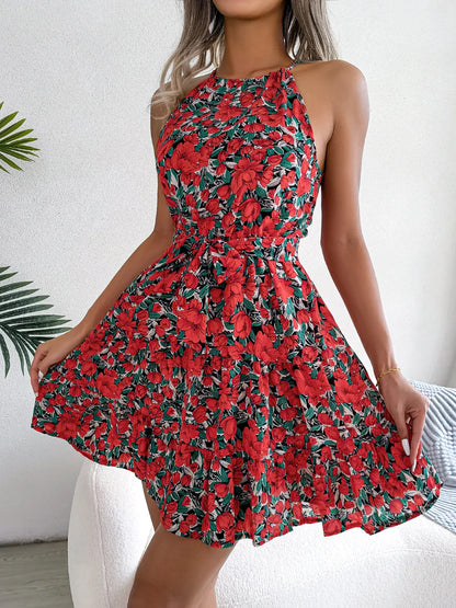 Flowy Floral Dress for Women