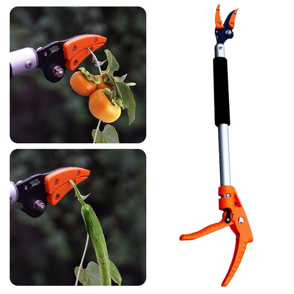 Adjustable Telescopic Branch Cutter with Spring-Assisted Mechanism