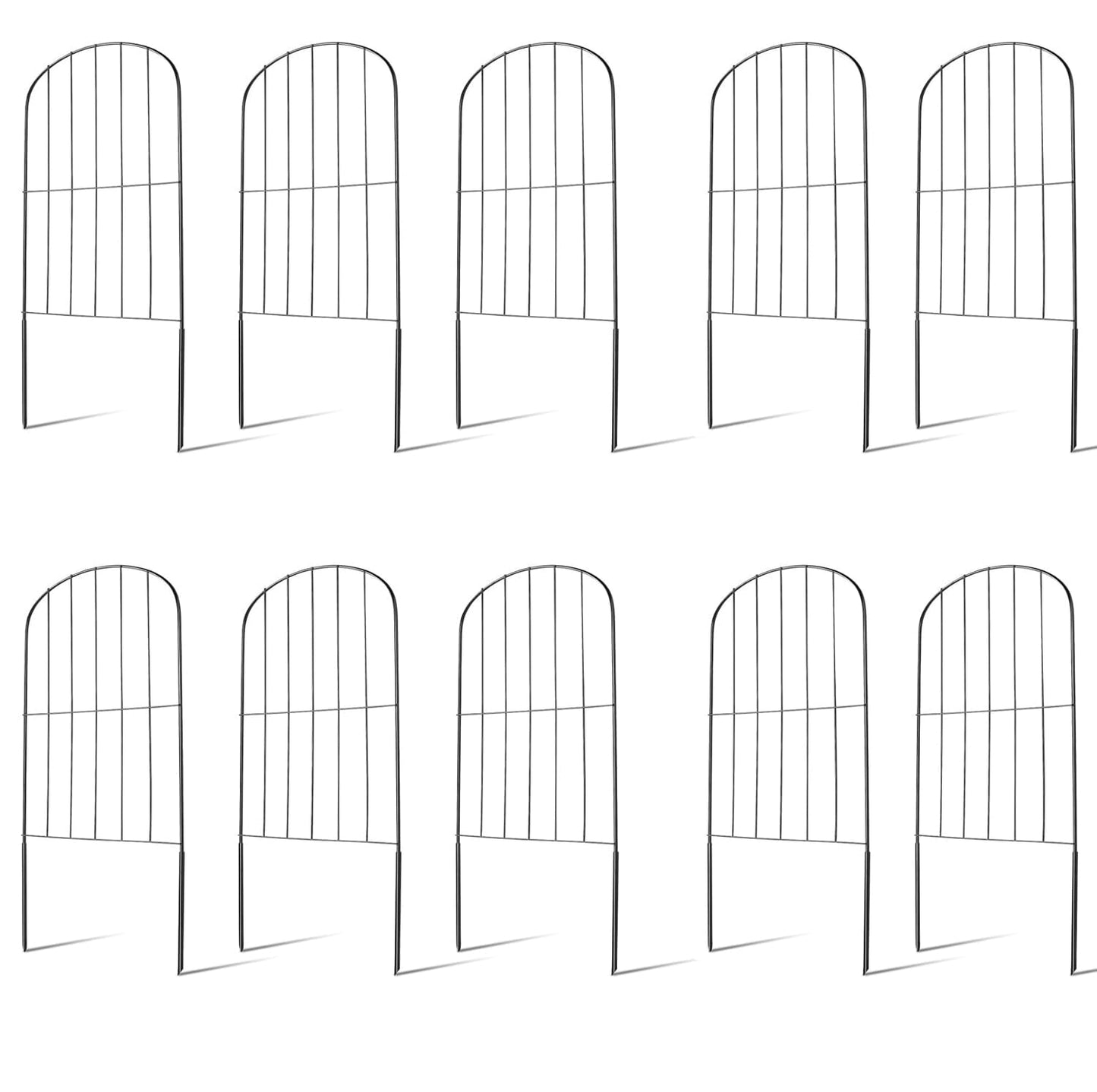 GardenCare – Decorative Stainless Steel Garden Fence for Stylish Bed Edging [50% Discount]
