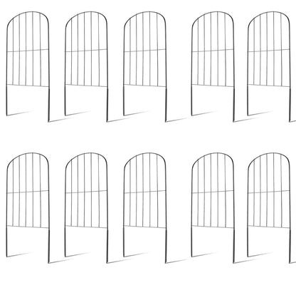 GardenCare – Decorative Stainless Steel Garden Fence for Stylish Bed Edging [50% Discount]