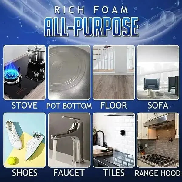 FoamCleaner™ – Effortlessly Remove Grease for a Sparkling Clean Home [1 + 1 Free]