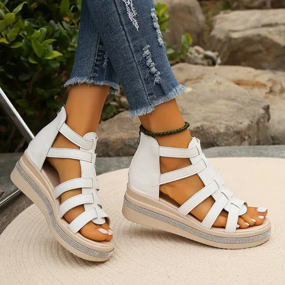 Axelle | Women’s Comfortable Platform Gladiator Sandals