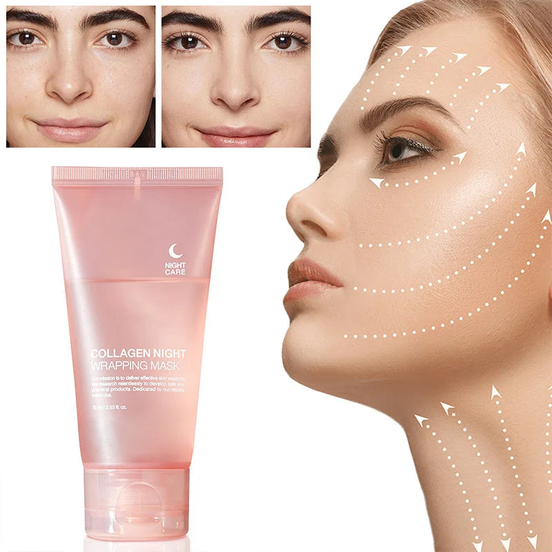 Collagen Peel-Off Overnight Face Mask for Hydration & Firming