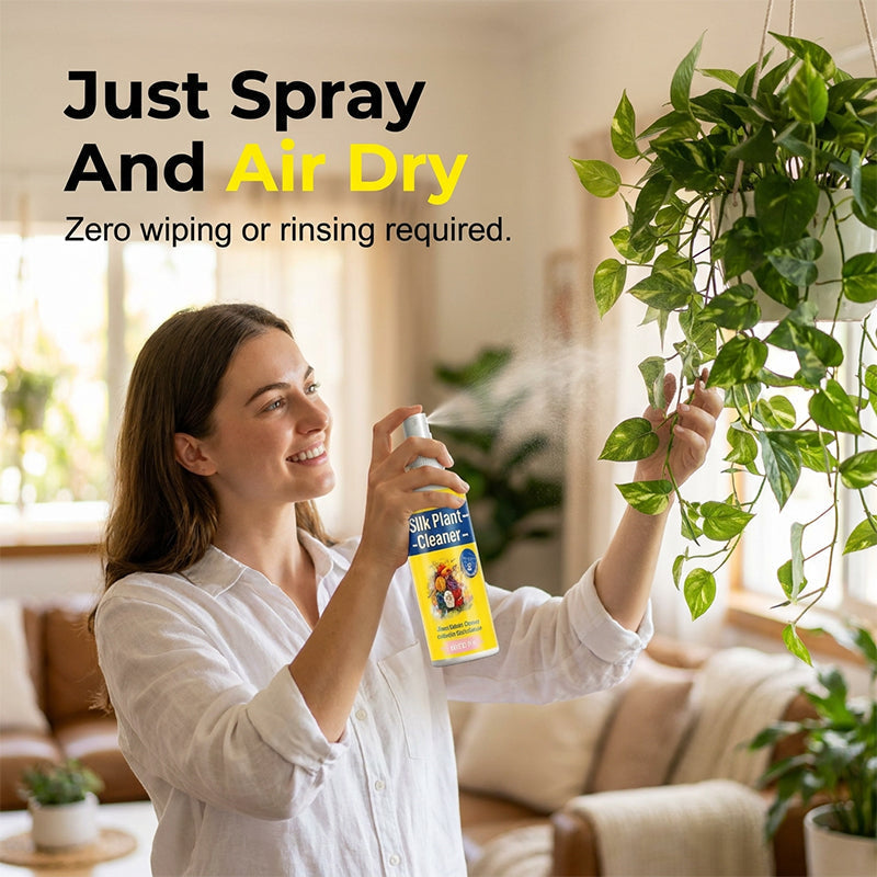 Artificial Plant Cleaning Spray for Dust-Free Radiant Faux Foliage