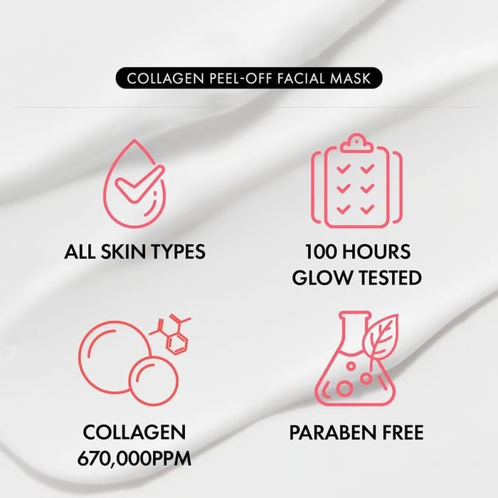 Collagen Cream Mask with Low Molecular Weight Collagen for Radiant Skin