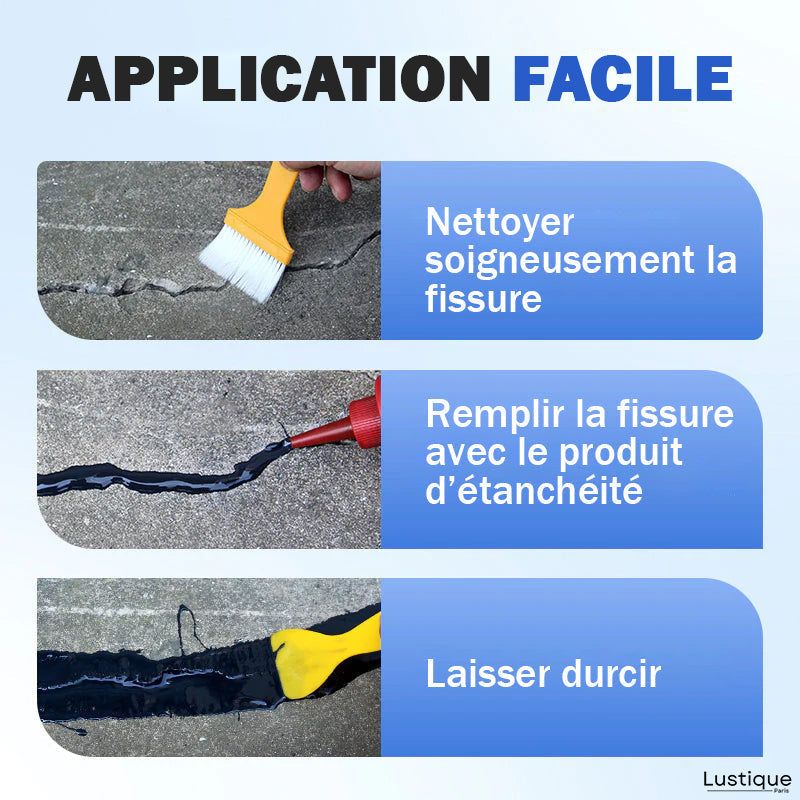 Professional Crack Sealant for Concrete & Masonry – Waterproof Elastic Repair