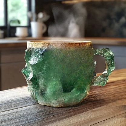 AuraStone – Handcrafted Mineral Stone Coffee Mugs Made from Real Crystal [50% Off]
