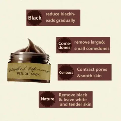 HerbalMask™ – Refining Peel-Off Facial Mask: Gentle, Effective, and Soothing [Buy 1 Get 1 Free]