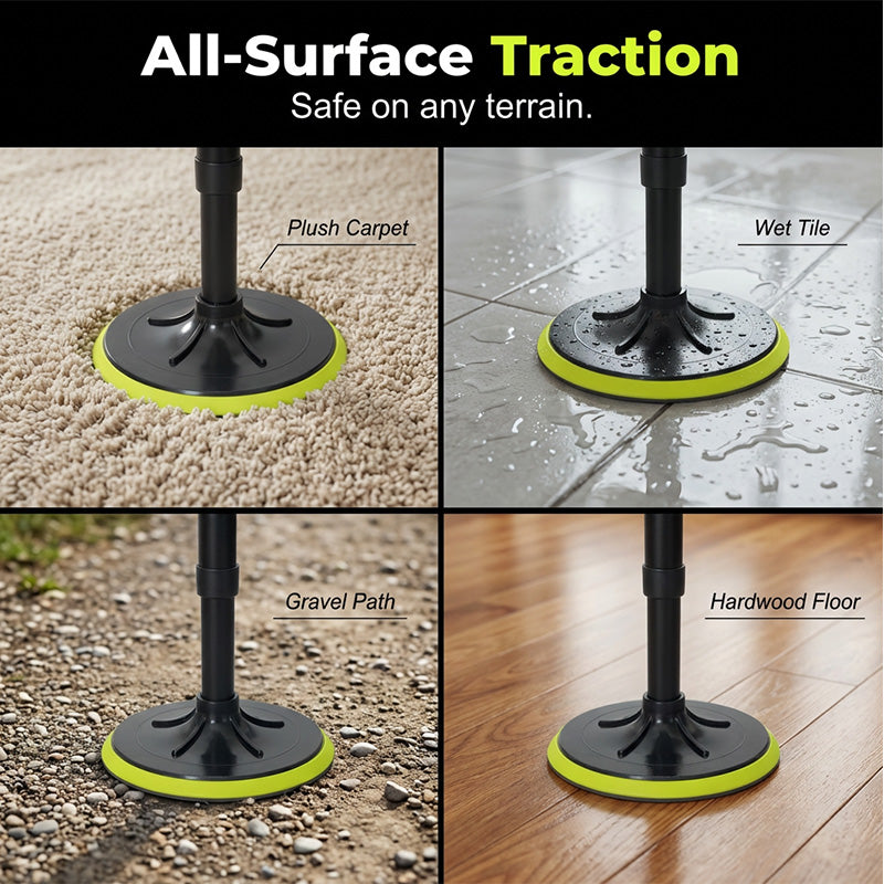 GlideGuard – Non-Slip Walking Stick for Safe Walking Everywhere [50% Discount]