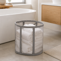 Foldable Laundry Basket Made of Nylon Mesh – Space-Saving and Ventilated
