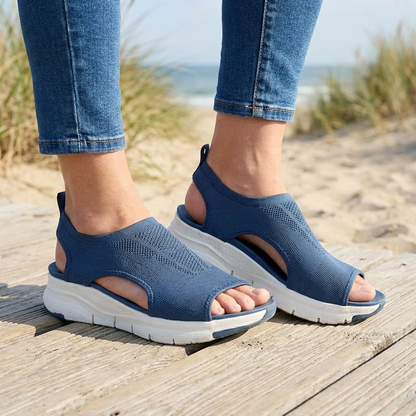 Women’s Orthopedic Walking Sandals with Cushioned Sole