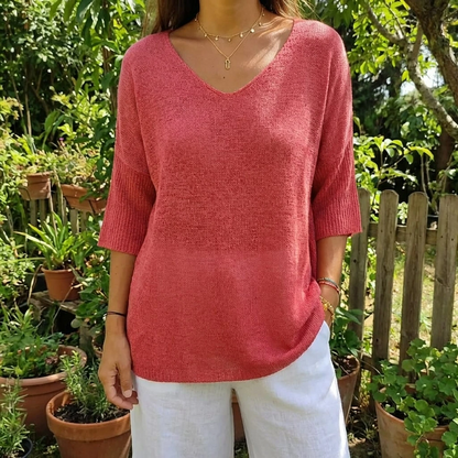 Blythe | Women’s Knit Spring Blouse