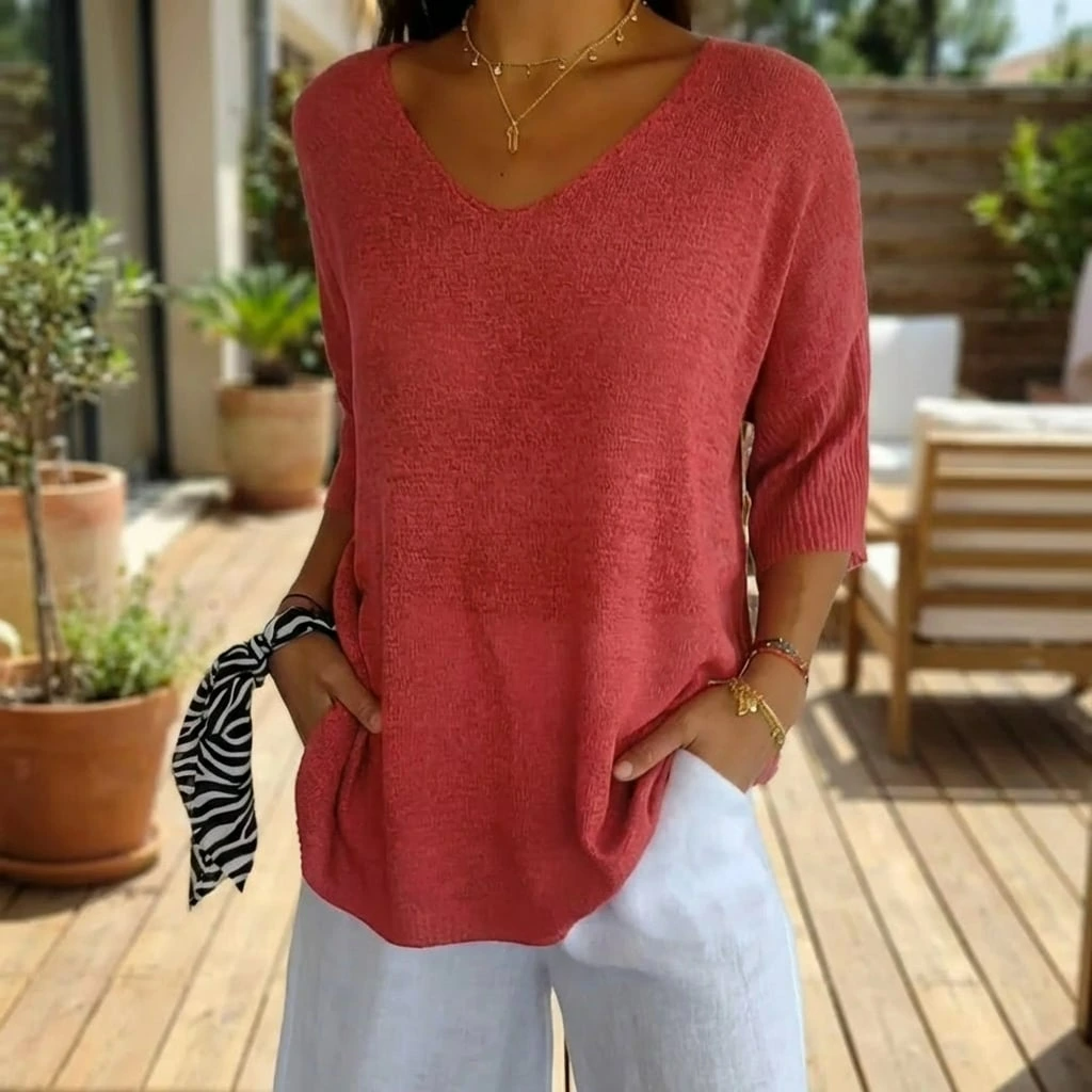 Blythe | Women’s Knit Spring Blouse