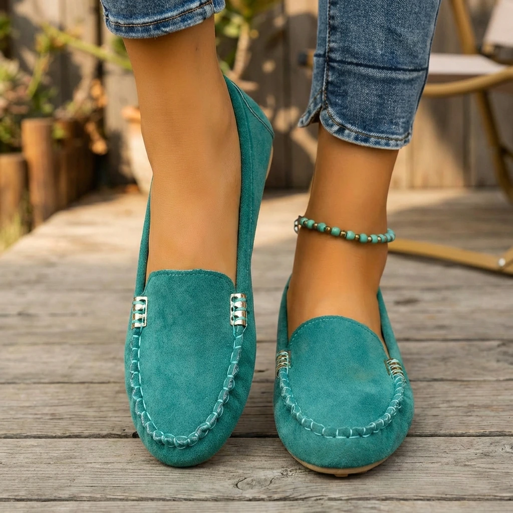 Women’s Orthopedic Slip-On Loafers for Walking Comfort