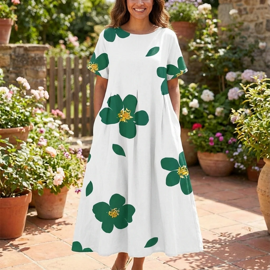 Floral Flowing Spring Dress