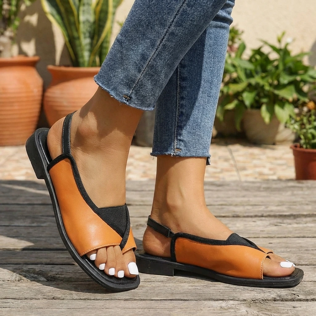 Women’s Orthopedic Slingback Sandals with Arch Support