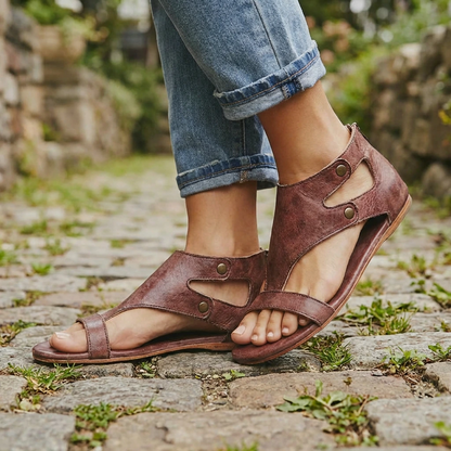 Women’s Orthopedic Cutout Ankle Sandals