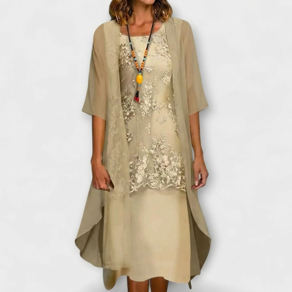 Women’s Elegant Casual Midi Dress