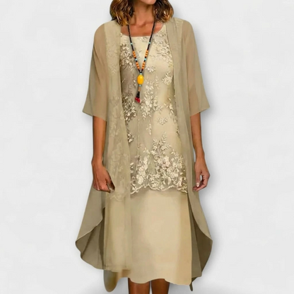 Women’s Elegant Casual Midi Dress