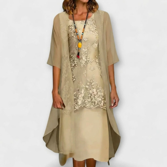 Women’s Elegant Casual Midi Dress