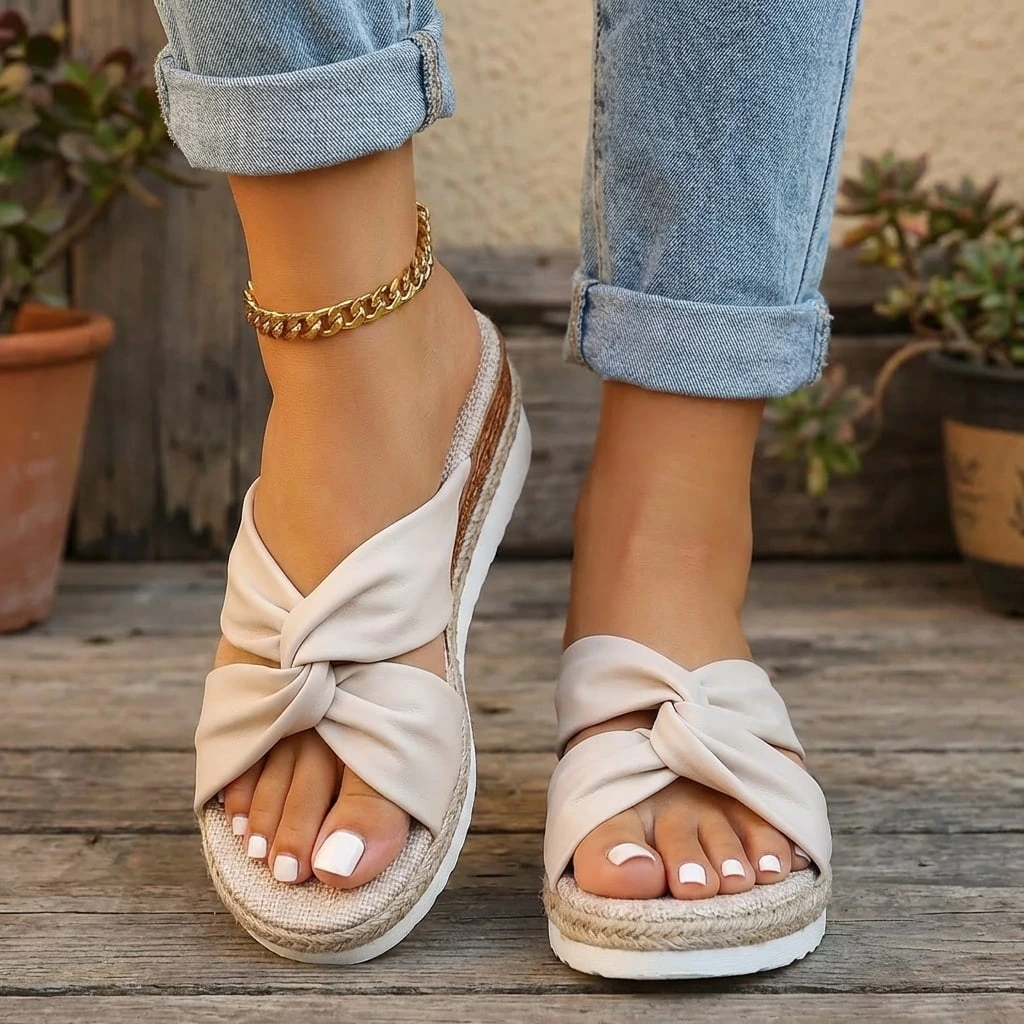 Women’s Orthopedic Slip-On Sandals with Arch Support