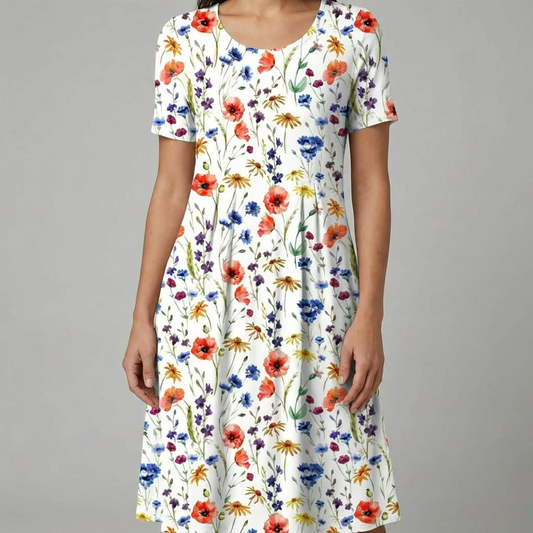 Sleeveless Textured Midi Dress for Elegant Everyday Wear