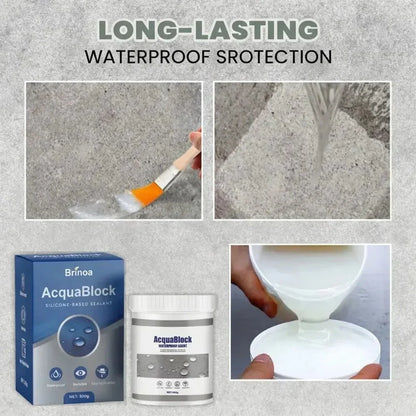 AquaBlock – Invisible Waterproof Sealant for Lasting Protection [50% Off]