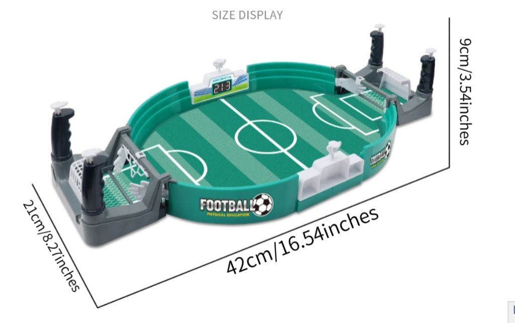 Tabletop Football Game for Kids – BPA-Free Family Kick Game