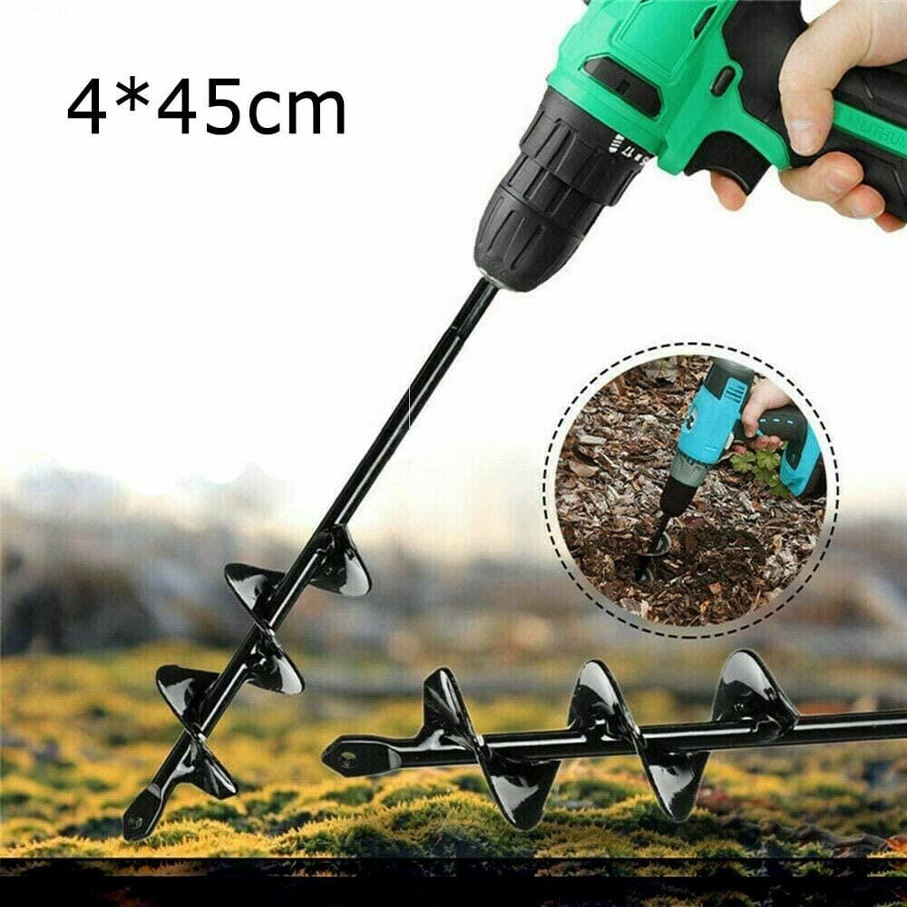 SpiralDrill™ – Heavy-Duty Spiral Auger Drill for Deep Planting [50% Off]
