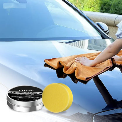 GlossMax™ – Multi Protection Titanium Ceramic Wax Polish for Long-Lasting High Gloss [50% Discount]
