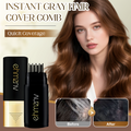 Instant Gray Hair Coverage Comb Applicator for Natural Results