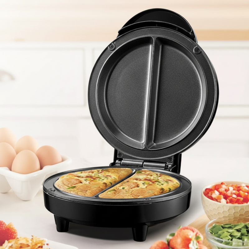 DualCook™ – Double-sided breakfast maker for effortless, quick & stress-free mornings [50% Discount]