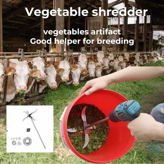 AgriCut – Powerful Feed Cutter for Effortless Processing [1 + 1 Free]