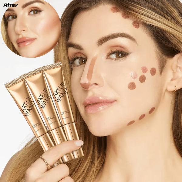 Double-Sided Contour and Blush Stick with Built-In Applicator