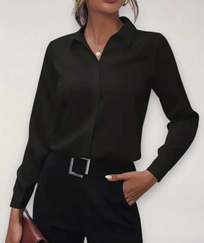 Charlotte | Women’s Spring Buttoned Office Blouse